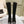 CC 24 FW Knee-High Boots 70mm Black Suede & Cowhide 447187