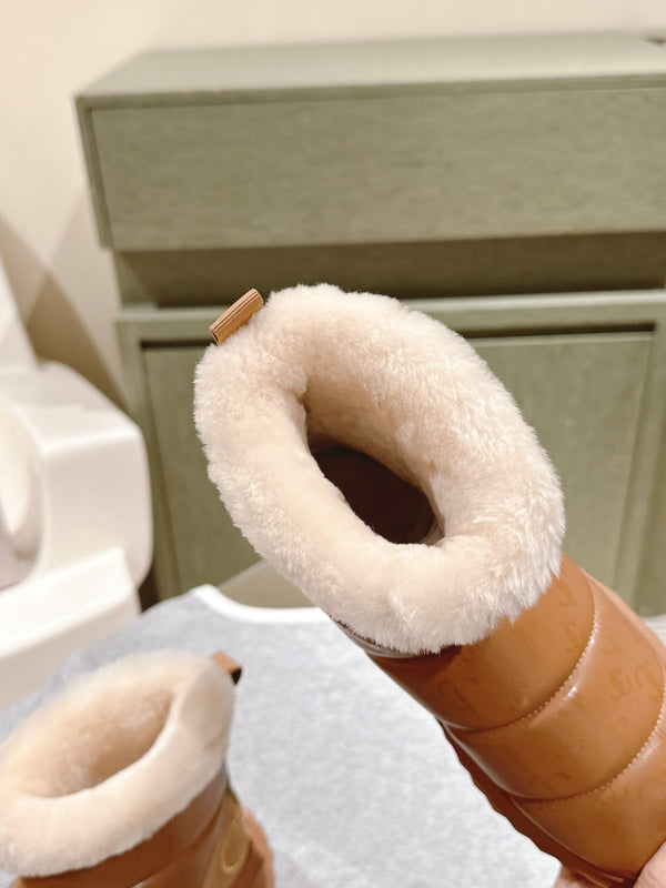 Jimmy Xan Toffee Ankle Boots Brown Shearling Leather 533015