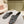 Miu Slide Black mix White Wool Cowhide 445672