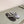 CC 25ss Pearl Thong Sandal Black Mix Grey Velvet 461640