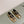 The Row Square T-Strap Flat Gold Metallic Leather 451286