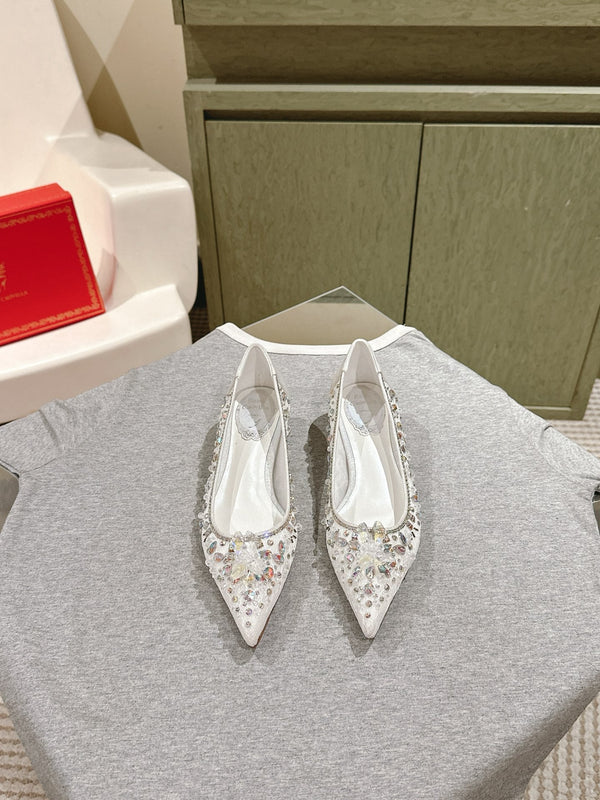 RC 25 Diamond Flat Sole White Custom Lace 268059