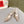 RC 25C Slingback Diamond High Heel 7.5cm Beige Silk Rhinestones 268079