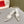 RC 25C Slingback Crystal High Heel 7.5cm White Silk Rhinestones 268080