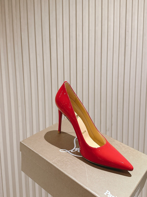 CL 25s So Kate Pumps 95mm Red Patent Leather 446680