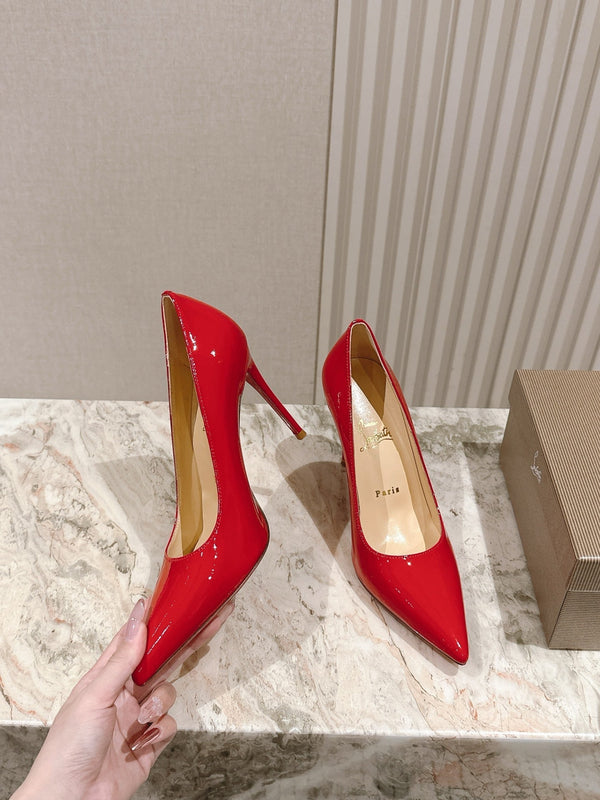 CL 25s So Kate Pumps 95mm Red Patent Leather 446680