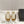 Alaia 2025 Vienne Slippers Gold Lambskin 293657