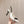 CC 25ss Bow Tie Slingbacks 85mm White Satin & Patent Leather 447412