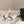 CC 25ss Bow Tie Slingbacks 85mm White Satin & Patent Leather 447412