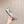 Miu Élan Bow-Detail Ballet Flat Sliver Metallic Leather 445803