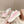Miu Technical Sneakers White Light Pink Cowhide Fabric 445809