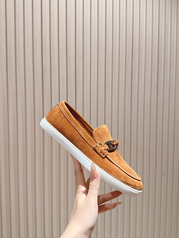 HM 25s Ignacio Loafer Caramel Suede Rubber 445341
