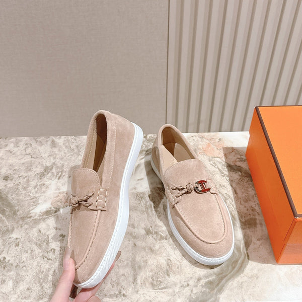 HM 25s Ignacio Loafer Soft Beige Suede Rubber 445345