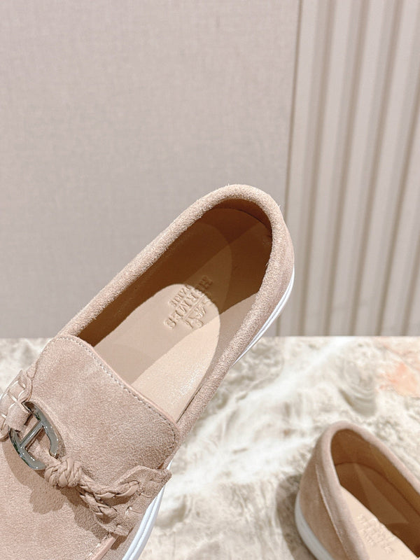 HM 25s Ignacio Loafer Soft Beige Suede Rubber 445345