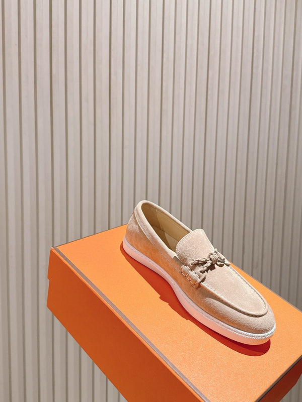 HM 25s Ignacio Loafer Soft Beige Suede Rubber 445345