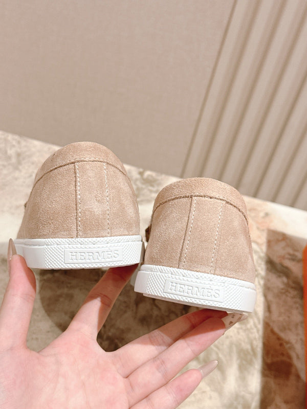 HM 25s Ignacio Loafer Soft Beige Suede Rubber 445345