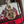 medium lady 24 red white embroidery
