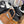 cc classic sneaker black fabric calfskin