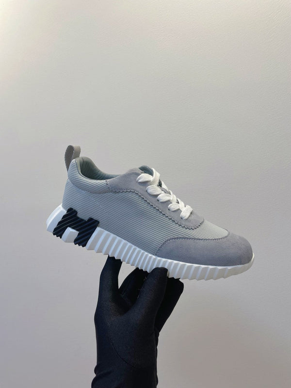 HM Bouncing sneaker Gray Fabric with Suede 212280
