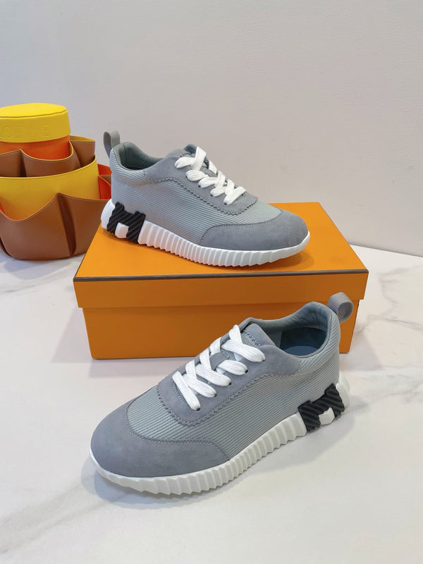 HM Bouncing sneaker Gray Fabric with Suede 212280