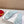 Petal Anagram Slide in Sky Blue Soft Calfskin 273743