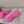 POOL CROCS SLIDE SANDAL IN BRIGHT PINK RUBBER