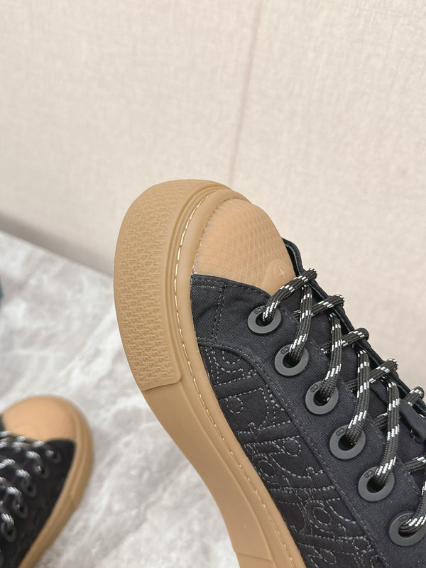 CD And Stone Island B33 Sneaker – Limited And Numbered Edition Black Canvas