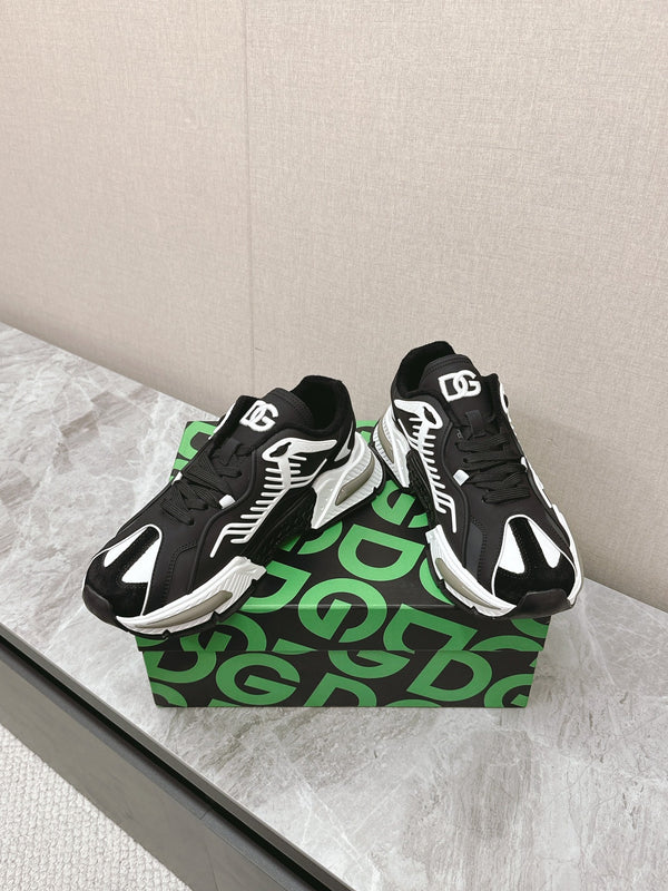 DC Daymaster Sneakers Black White Cowhide & TPU 116665