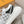 SNEAKERS IN WHITE DAMIER ELASTIC FABRIC