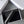 TRIOMPHE Compact Zipped Wallet Black Cowhide Leather