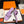 Sandale HM Giny 5.5 Daim de veau rose clair 680060