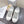 Golden Goose 26s Superstar Sneakers White Grey Suede Leather 735896