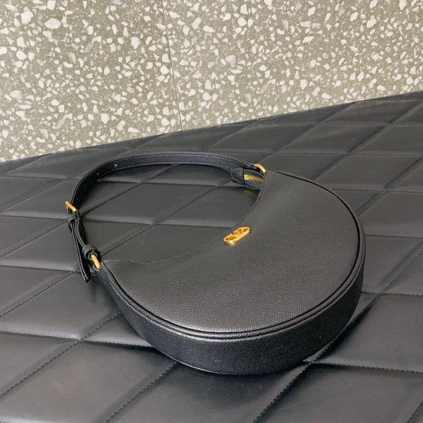 VA GARAVANI VLOGO mini HOBO bag black calfskin 566882