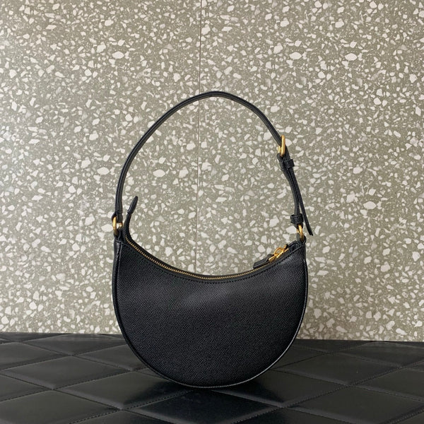 VA GARAVANI VLOGO mini HOBO bag black calfskin 566882