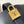 LOW KEY CABAS 47 IN BLACK GRAINED CALFSKIN GOLD BUCKLE