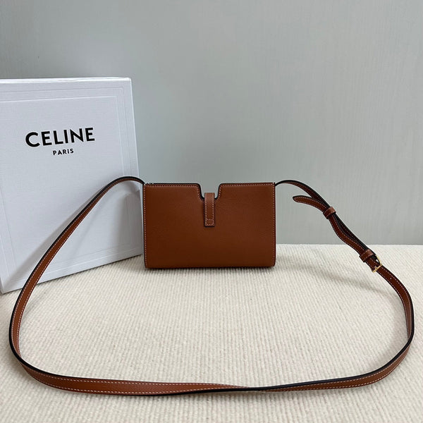 POCHETTE 16 TRACOLLA 18 IN PELLE DI VITELLO MORBIDA ARANCIONE BRONZO E FERRAMENTA ORO