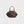 Celine Oval Bag 24cm Triomphe Canvas Brown Calfskin