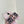 Ciabatte con tacco Dway 35 in cotone ricamato rosa Miss CD motivo all-lover