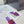 dway slide embroidered red purple cotton