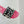 dway slide cotone ricamato rosso miss cd motivo alllover
