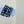 dway slide embroidered cotton cloud blue miss cd alllover motif