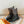 TERRITORY FLAT ANKLE BOOT IN BLACK EMBOSSED CALFSKIN