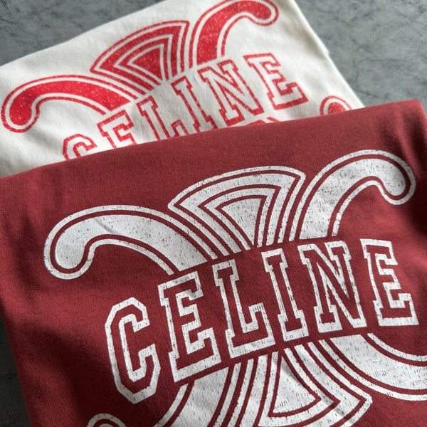 Celine PE26 T-shirt Manches Courtes Coton 350486