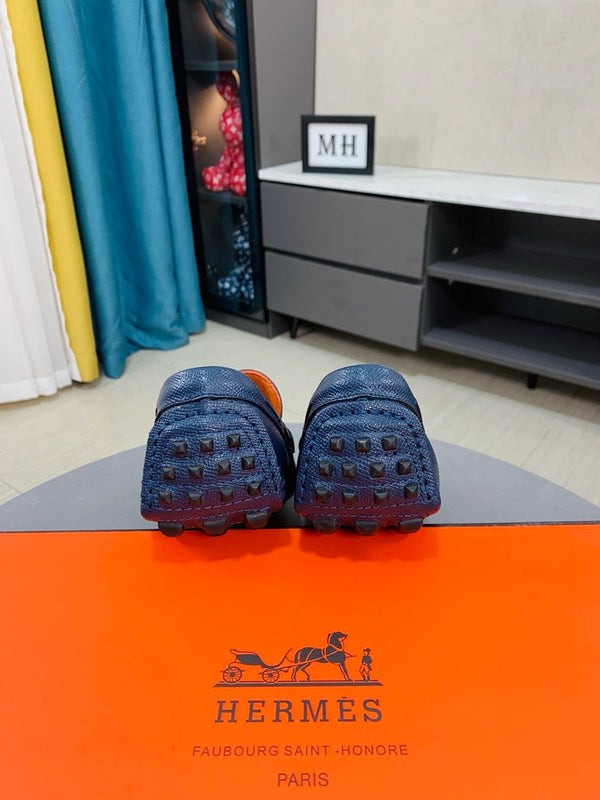 HM IRVING LOAFER NAVY CALFSKIN