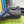 Sneaker con plateau da uomo GG in pelle di vacchetta blu 523418