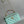 CC Vanity Case Pearl 17cm Aqua Blue Lambskin Gold hardware