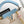 CAPUCINES BB 27 IN PEARL WHITE MIX SKY BLUE TAURILLON GOLD HARDWARE