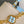 CAPUCINES BB 27 IN PEARL WHITE MIX SKY BLUE TAURILLON GOLD HARDWARE