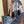 SMALL CABAS THAIS 25 IN BAYOUX BLUE TRIOMPHE DENIM AND BRONZE BROWN CALFSKIN