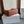 MINI CABAS ANAÏS CUIR TRIOMPHE 20 IN BRONZE ORANGE GRAINED CALFSKIN
